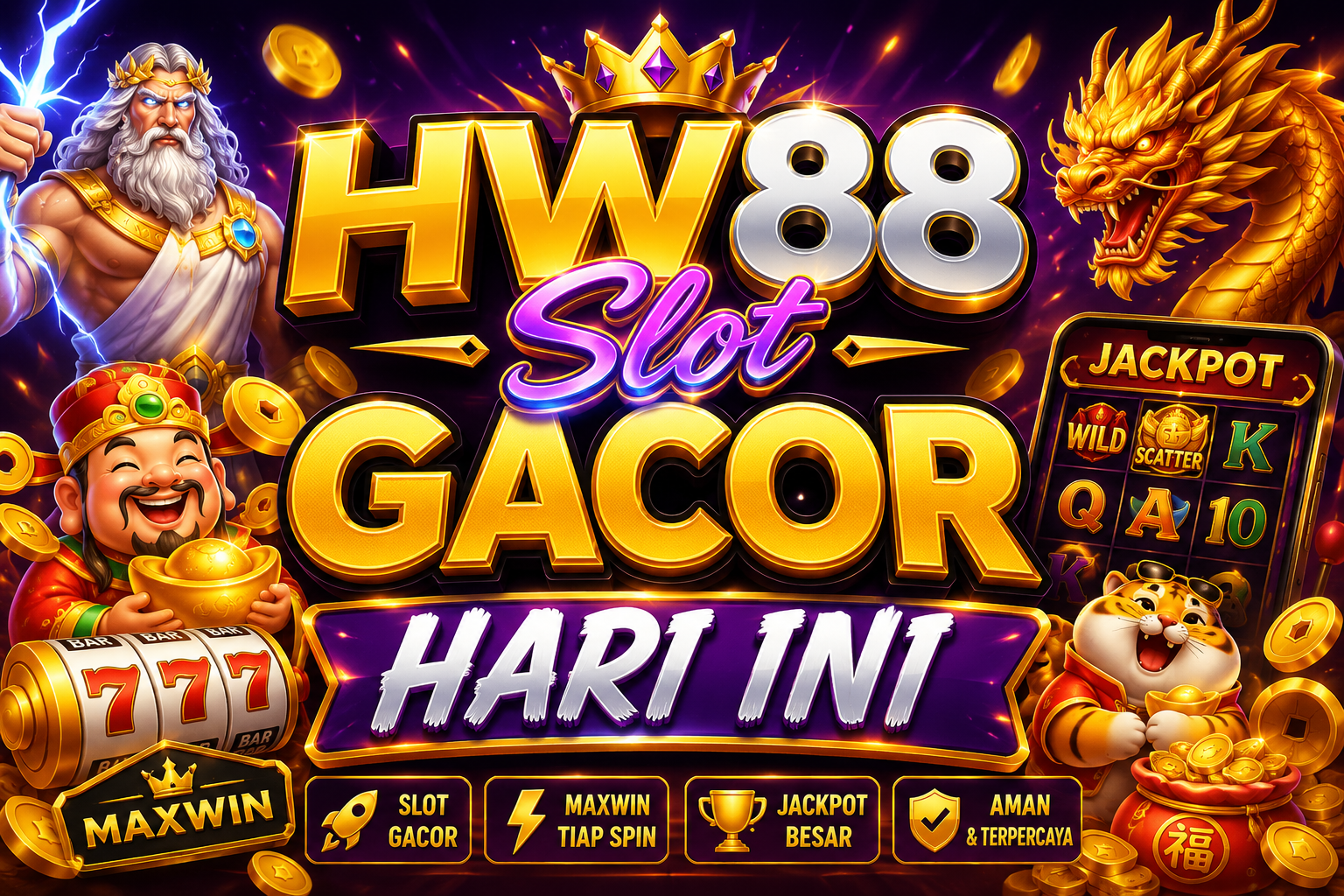 HW88 : Situs Slot Gacor Terpercaya , Pilihan Game Populer Di HW88