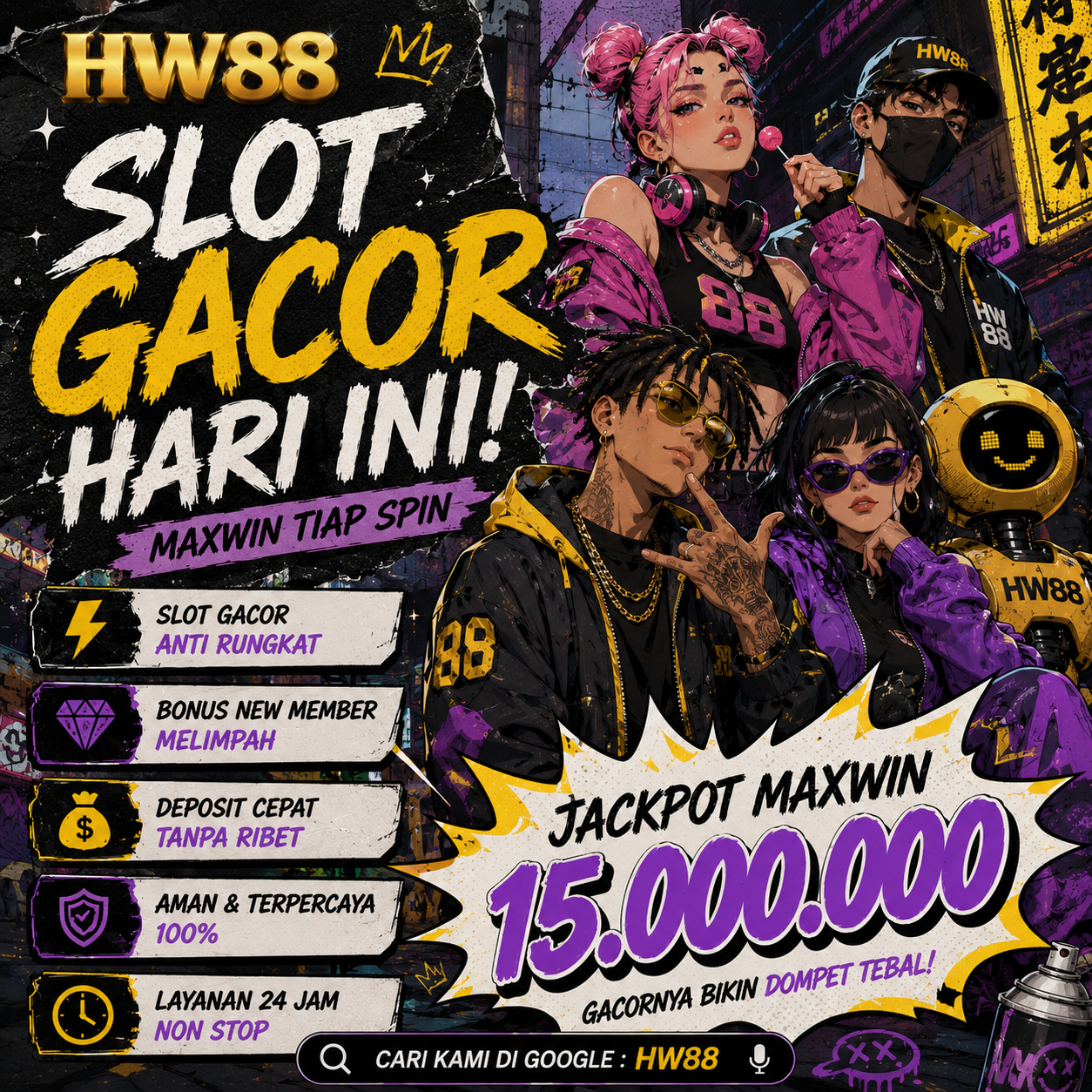 HW88 : Slot Gacor Hari Ini Dalam Perkembangan Tren Pencarian Modern