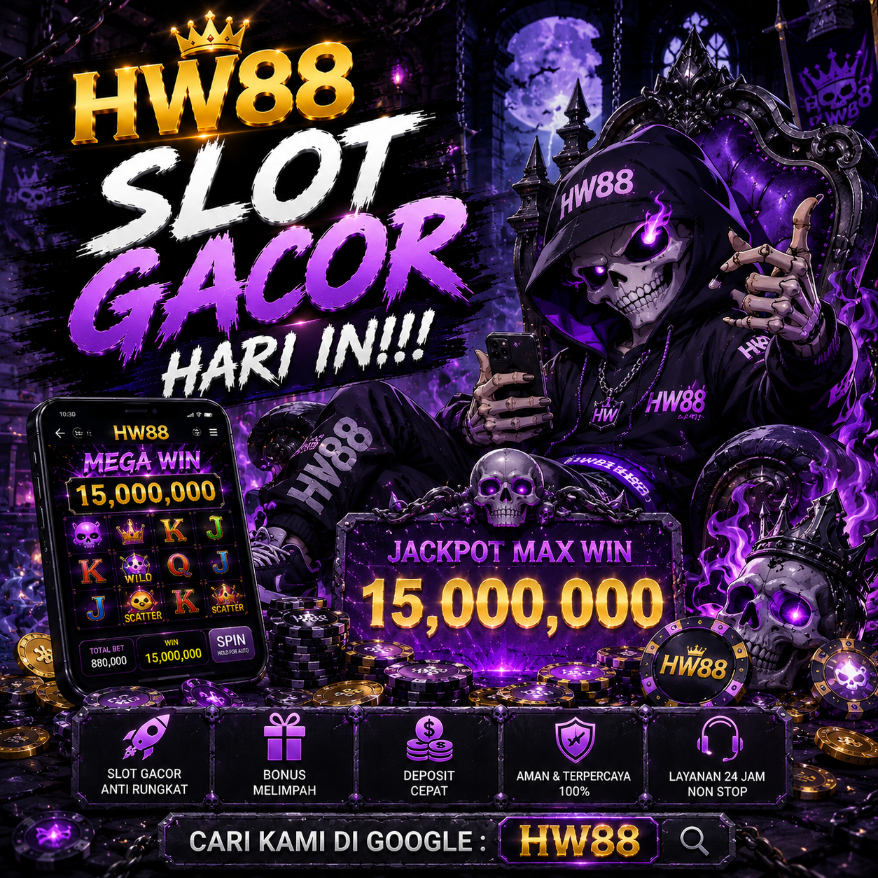 HW88 Slot Gacor : HW88 Menjadi Bagian Dari Informasi Slot Gacor Hari Ini Yang Banyak Dicari