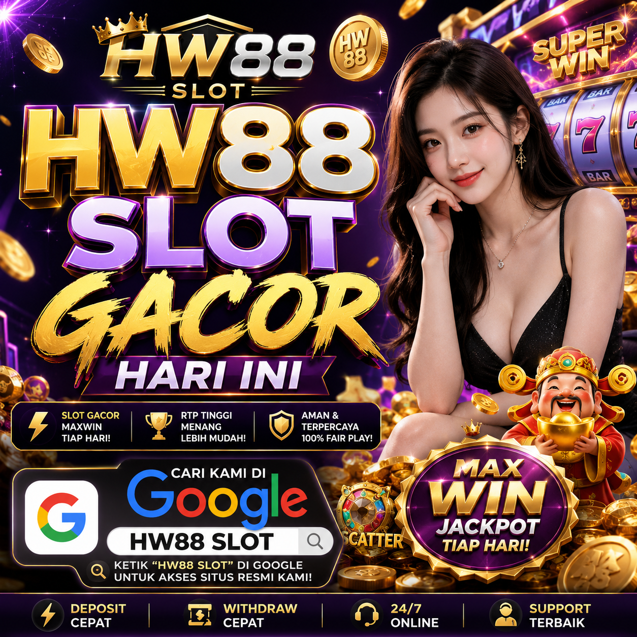 HW88 : Menjadi Pusat Perhatian Para Pecinta Slot Gacor Masa Kini