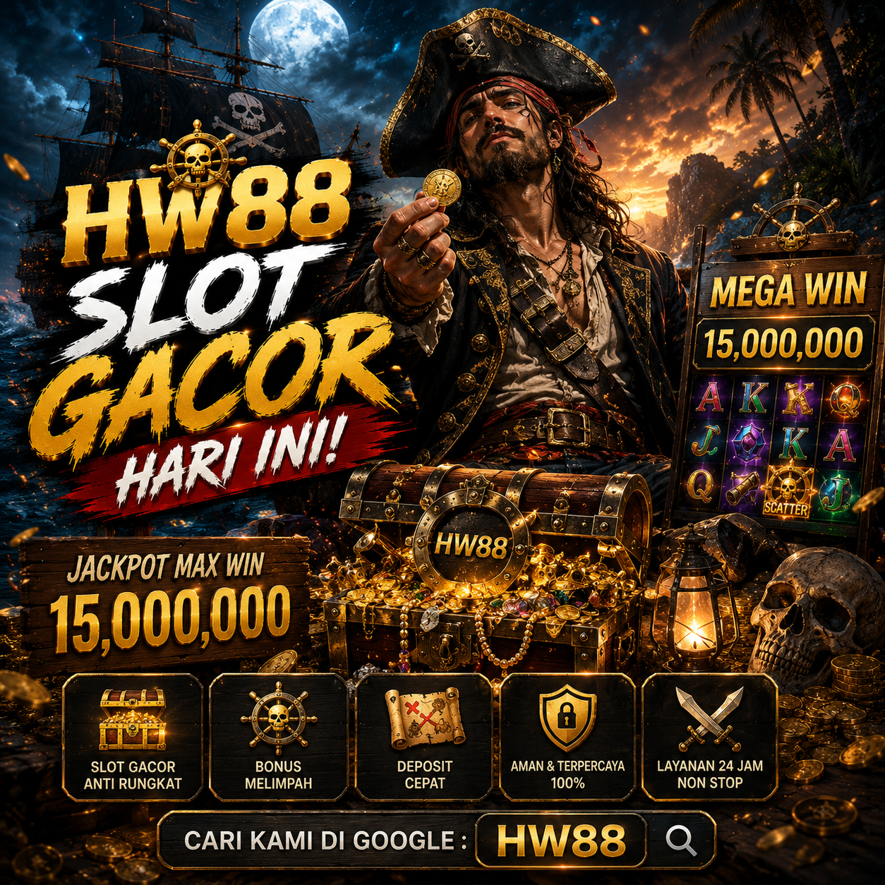 HW88 Menjadi Topik Menarik dalam Pembahasan Slot Gacor Hari Ini